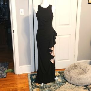 EUC Ruffle Gown